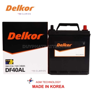ẮC QUY DELKOR DF40AL 12V-40AH