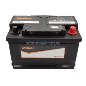 ẮC QUY DELKOR  DIN 57539 12V-75AH
