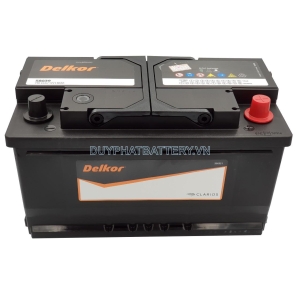 ẮC QUY DELKOR  DIN 58039 12V-80AH