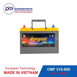 Ắc quy Đồng Nai CMF 31S-800 - 12V - 100Ah