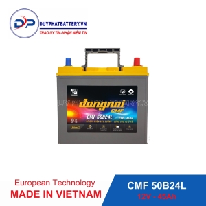 Ắc quy Đồng Nai CMF 50B24L - 12V - 45Ah