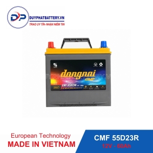 Ắc quy Đồng Nai CMF 55D23R - 12V - 60Ah