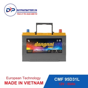 Ắc quy Đồng Nai CMF 95D31L (12V - 80Ah)
