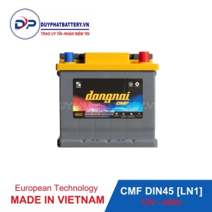 Ắc quy Đồng Nai CMF DIN45 [LBN] - 12V - 45Ah