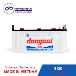 Ắc quy Xe tải Đồng Nai N120 - 12V - 120Ah