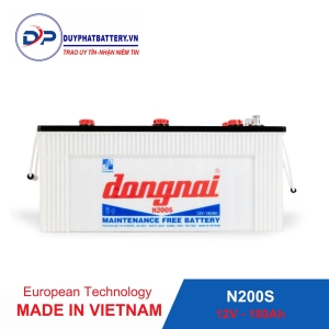 Ắc quy Tàu thuyền Đồng Nai N200S - 12V - 180Ah