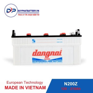 Ắc quy Tàu thuyền Đồng Nai N200Z - 12V - 210Ah
