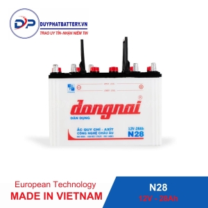 Ắc quy Dân dụng Đồng Nai N28 - 12V - 28Ah