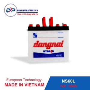 Ắc quy Hybrid Đồng Nai NS60L - 12V - 45Ah