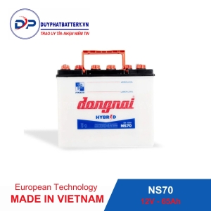 Ắc quy Hybrid Đồng Nai NS70 - 12V - 65Ah