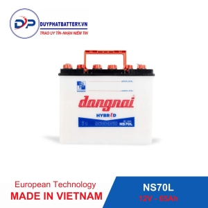 Ắc quy Hybrid Đồng Nai NS70L - 12V - 65Ah