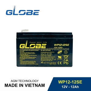 BÌNH ẮC QUY GLOBE WP12-12SE (12V-12AH)