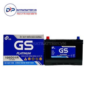 Bình ắc quy GS khô 105D31R (12V-90AH)