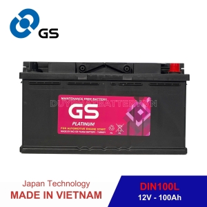 ẮC QUY GS MF DIN100L 12V-100AH CCA 850A