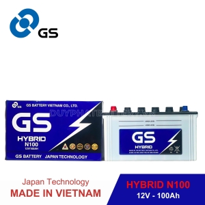 Bình ắc quy GS Hybrid N100 12V -100AH -  Công Nghệ Nhật Bản