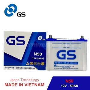 BÌNH GS NƯỚC N50 (12V-50AH)