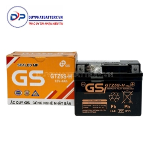 BÌNH ẮC QUY KHÔ GS GTZ5S-H (12V-4Ah) - GS NHẬT BẢN
