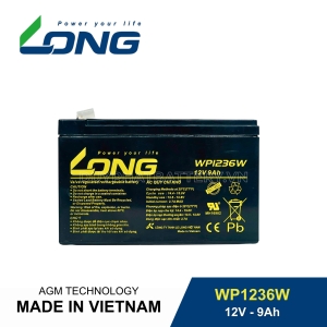 BÌNH ẮC QUY LONG WP1236W 12V 9AH