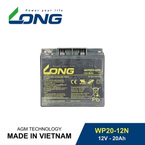 Bình ắc quy kín khí LONG 12V-20Ah, LONG WP20-12N dùng cho lưu điện UPS
