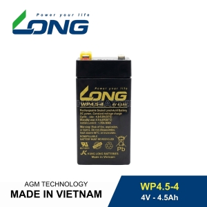 Bình ắc quy kín khí LONG 4V-4.5Ah, LONG WP4.5-4 dùng cho cân điện tử