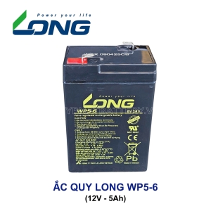Bình ắc quy LONG WP5-6 F1 6V 5Ah chính hãng, giá tốt