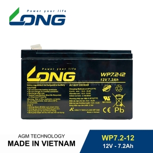 BÌNH ẮCQUY LONG WP7.2-12 12V7.2AH