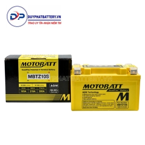 Bình ắc quy MOTOBATT MBTZ10S 12V 8AH