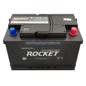 Bình ắc quy ROCKET SMF 57113 12V 71Ah
