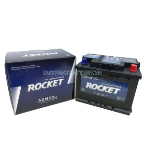 Bình ắc quy ROCKET AGM L2 12V 62Ah