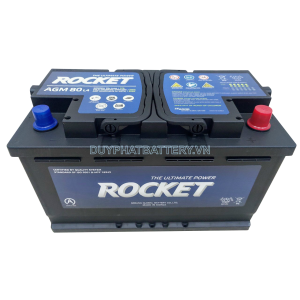 Bình ắc quy ROCKET AGM L4 12V 80Ah