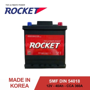 Bình ắc quy ROCKET SMF DIN 54018 (12V-40Ah)