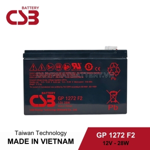Bình Ắc Quy CSB GP 1272 F2 28W (12V 7.2Ah)
