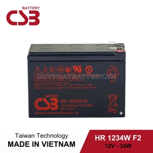 Bình Ắc Quy CSB HR1234W F2 – 12V 9Ah