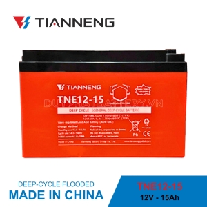 Ắc quy xe điện Thiên Năng TNE12-15 (12V-15Ah) chính hãng