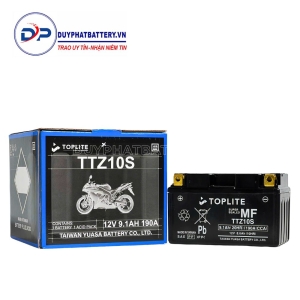 Bình ắc Quy Toplite TTZ10S 12V 9.1Ah