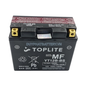 ẮC QUY TOPLITE YT12B 12V 10.5Ah