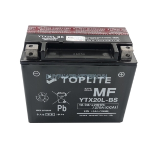 ẮC QUY TOPLITE YTX20L-BS 12V 18Ah