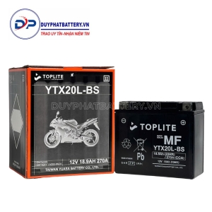ẮC QUY TOPLITE YTX20L-BS 12V 18Ah