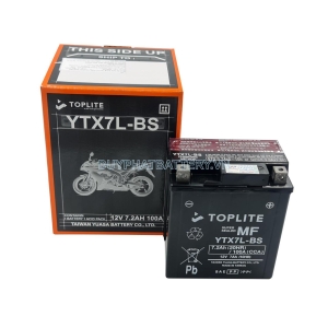 Ắc quy TOPLITE YTX7L-BS 12V 7Ah