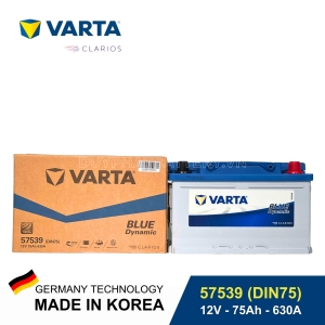 Ắc quy Varta DIN 57539 (12V-75AH)
