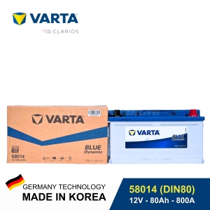 Bình ắc quy VARTA DIN 58014 12V 80Ah