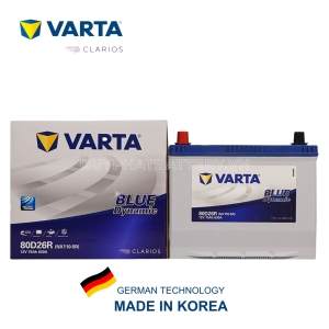 ẮC QUY VARTA 80D26R (NX110-5R)(12V-75AH)