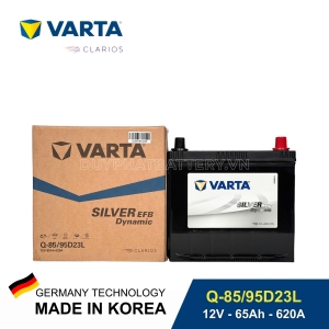 Ắc quy Varta istop Q-85/95D23L (12V-65AH)