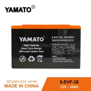 BÌNH ẮC QUY YAMATO 6-EVF-38 12V 38AH