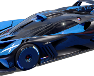 Bình ắc quy xe Bugatti Bolide