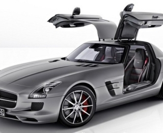 Bình ắc quy xe Mercedes SLS AMG