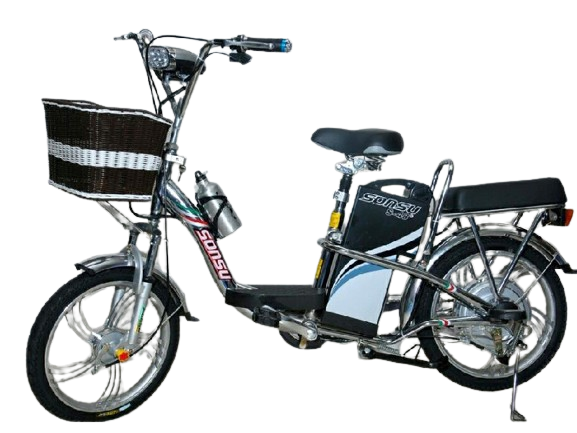 Bình ắc quy xe đạp điện Sonsu inox 18inch chính hãng