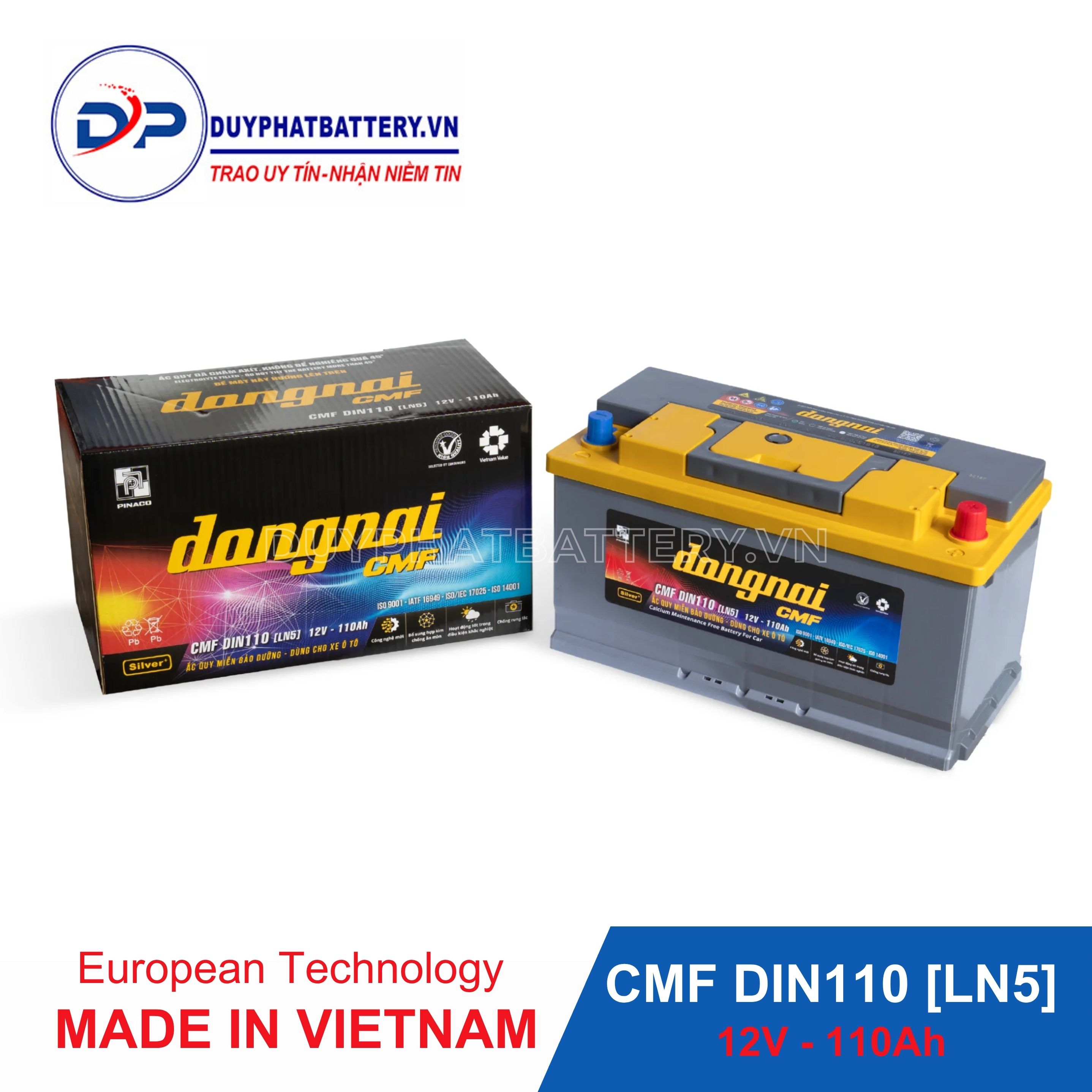 ắc quy Đồng Nai CMF 105D31L