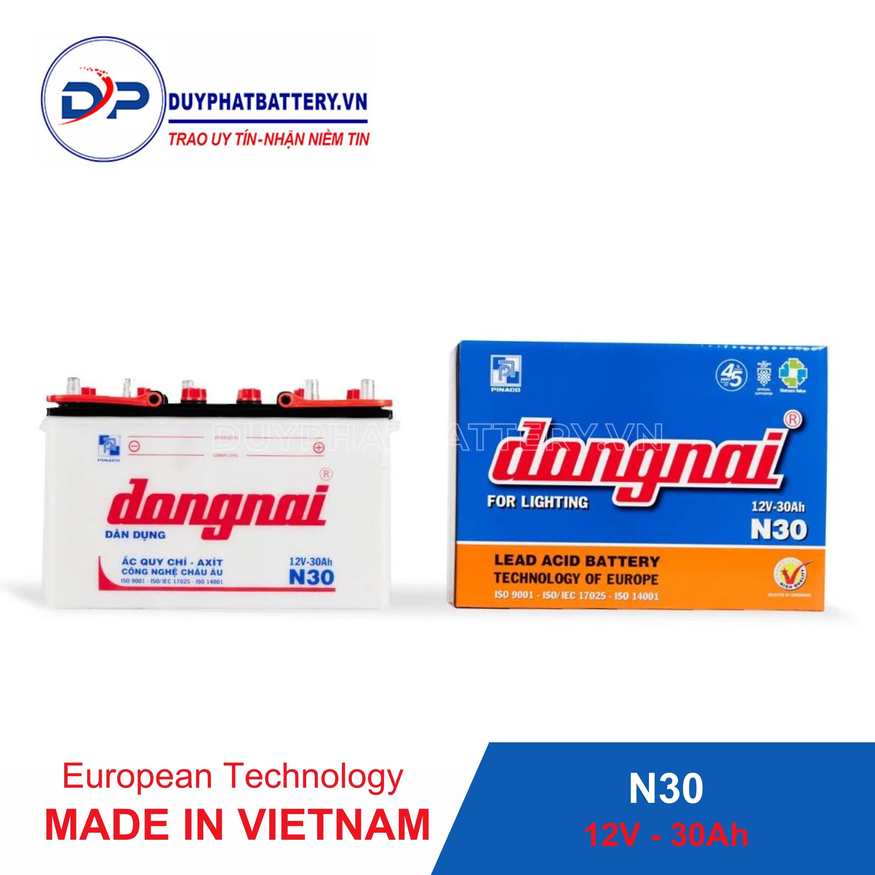 Ắc quy Đồng Nai CMF DIN60 