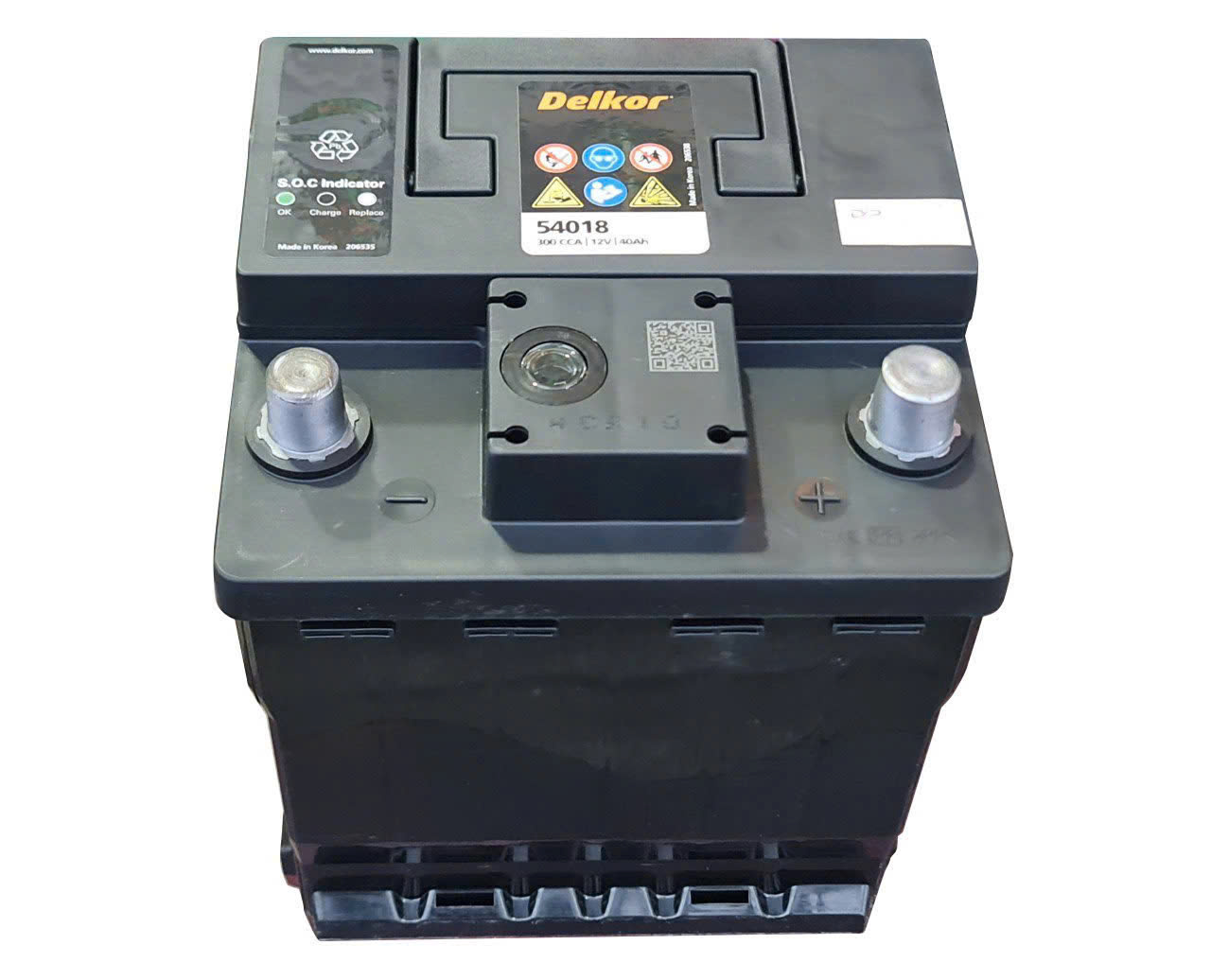 Ắc quy Delkor 54018 12V-40Ah CCA 300